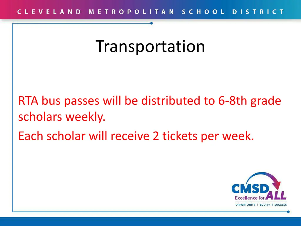 transportation