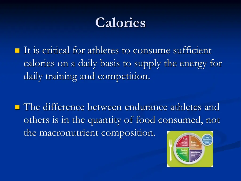 calories
