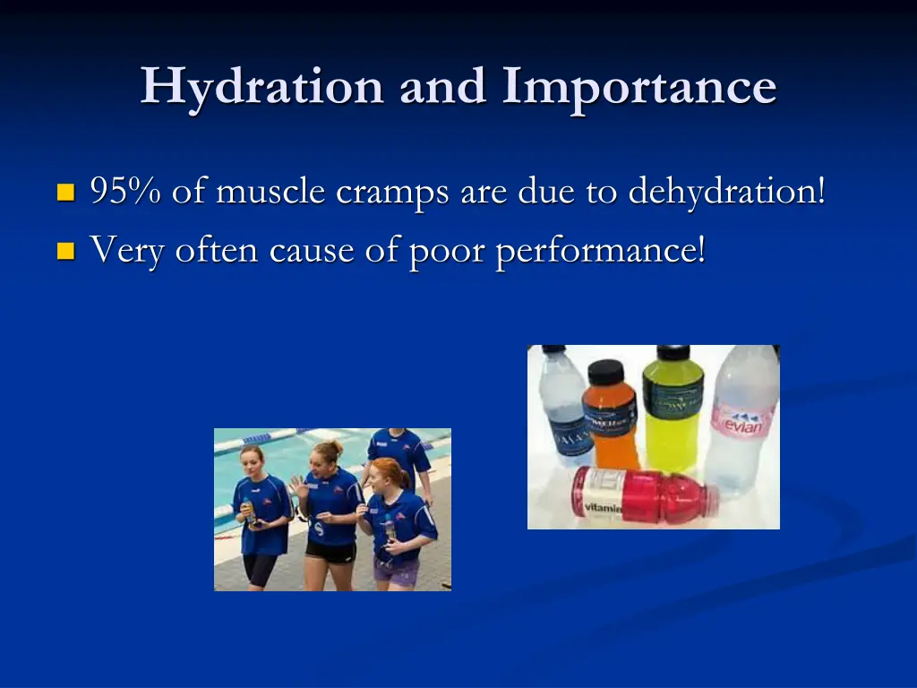 hydration and importance