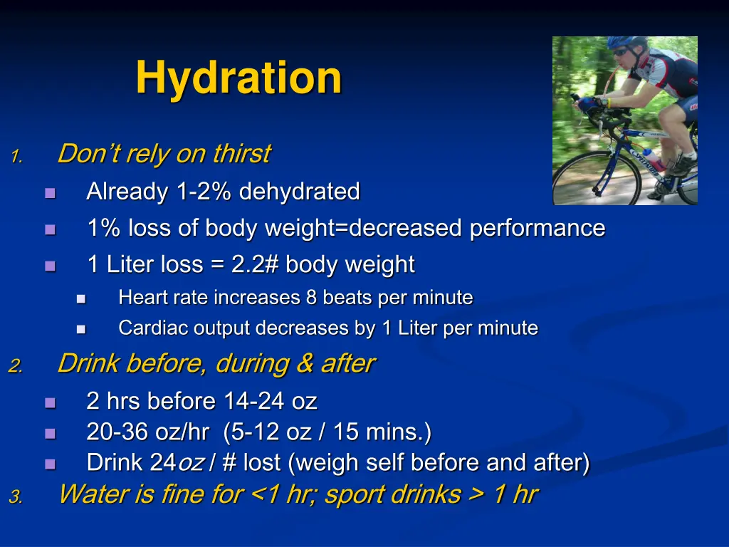 hydration