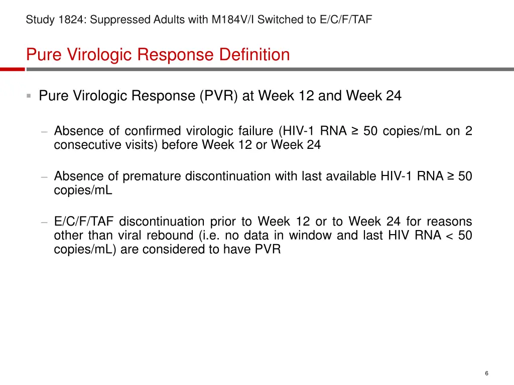 study 1824 suppressed adults with m184v 3
