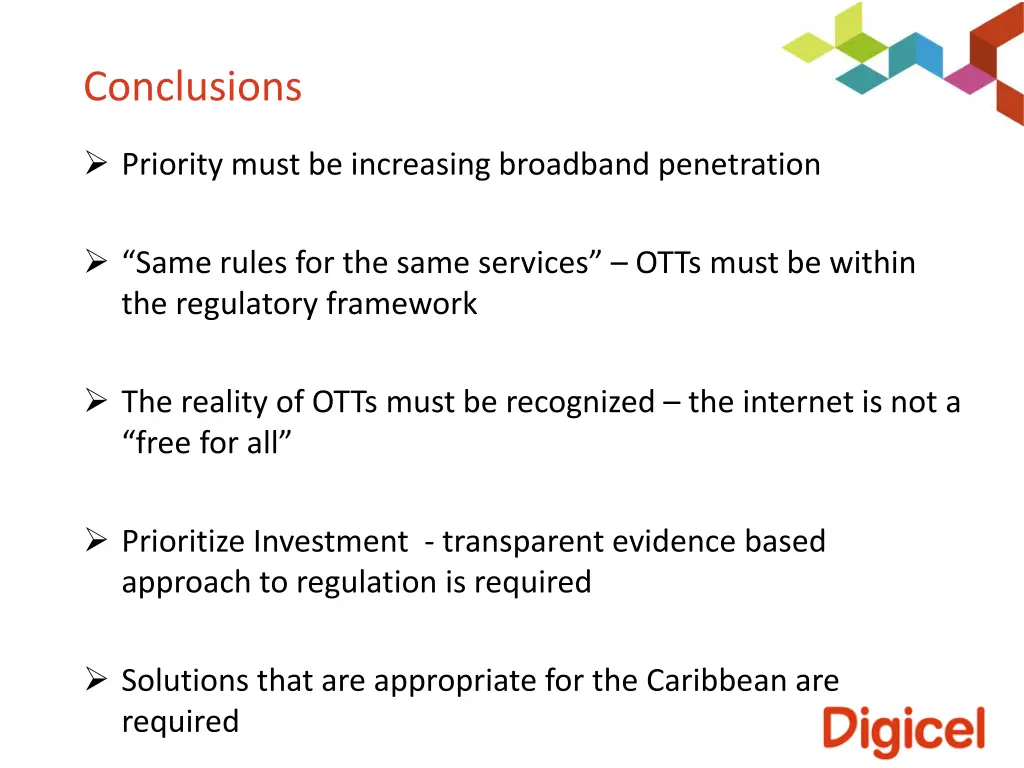 conclusions