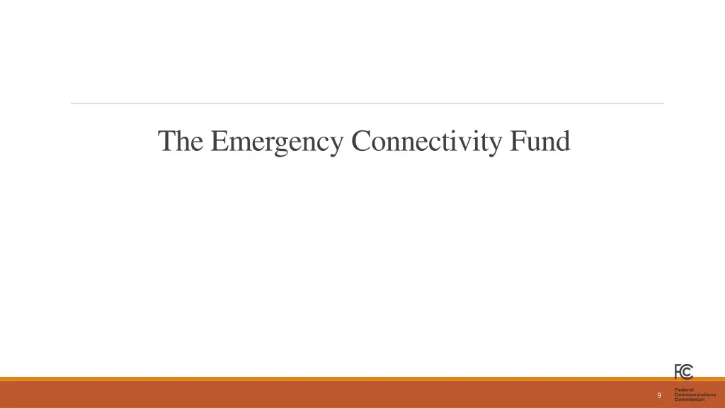 the emergency connectivity fund