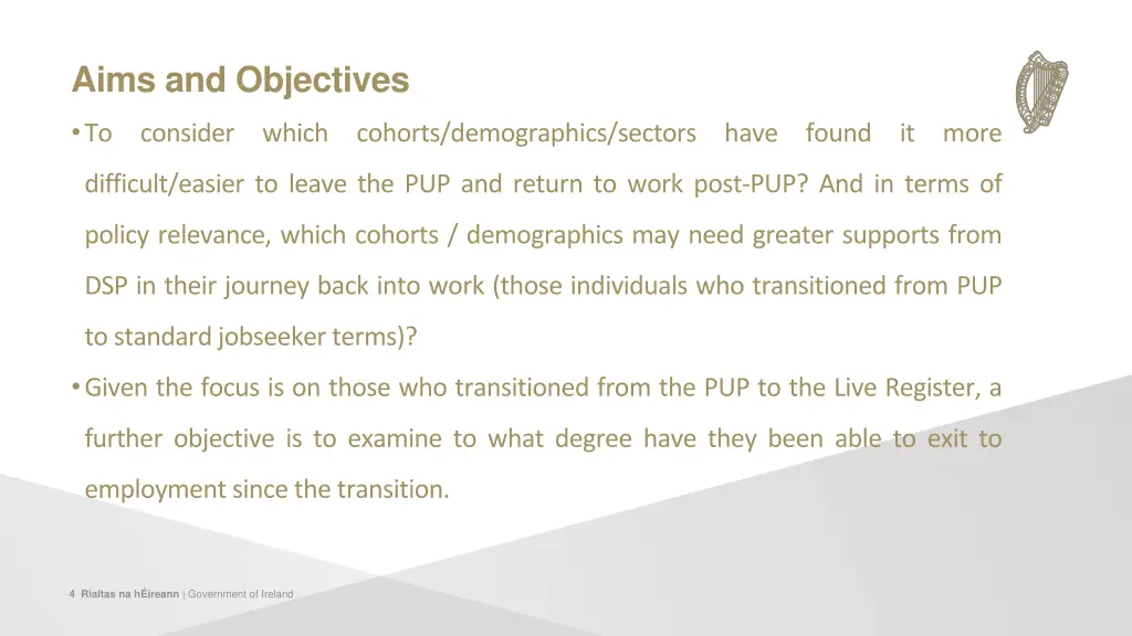 aims and objectives 1