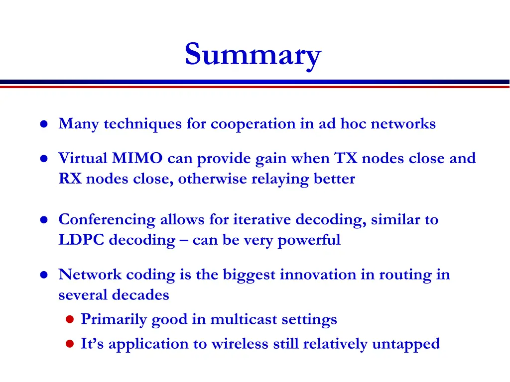 summary