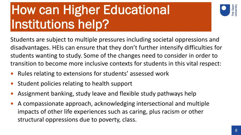 how can higher educational how can higher