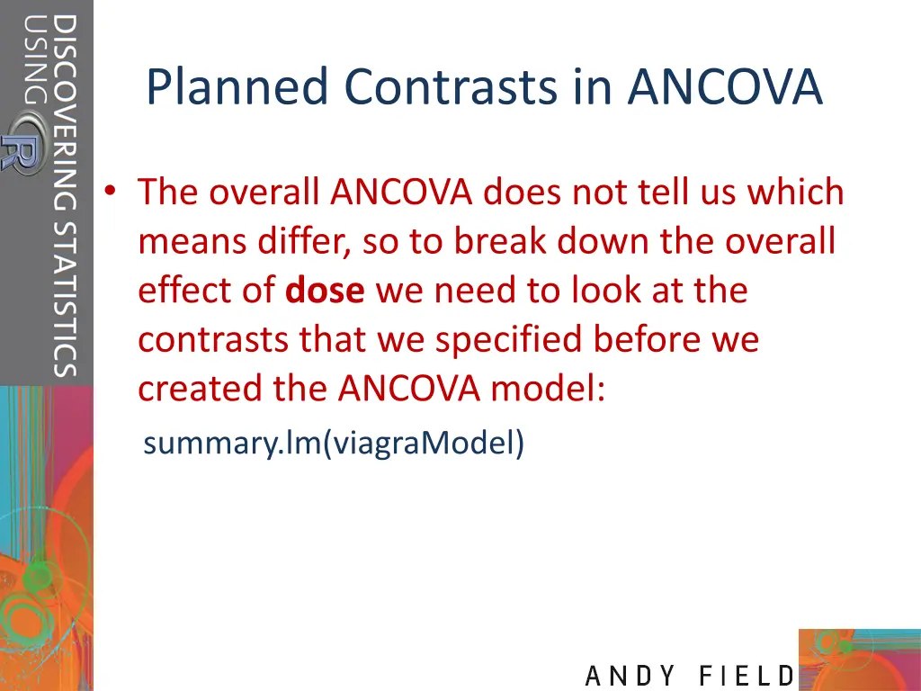 planned contrasts in ancova
