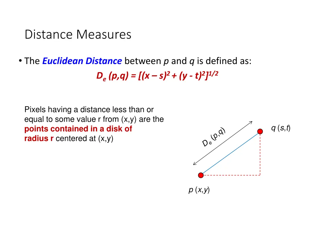 distance measures 1
