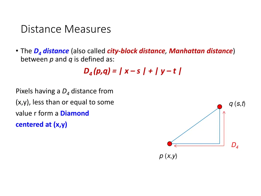 distance measures 2