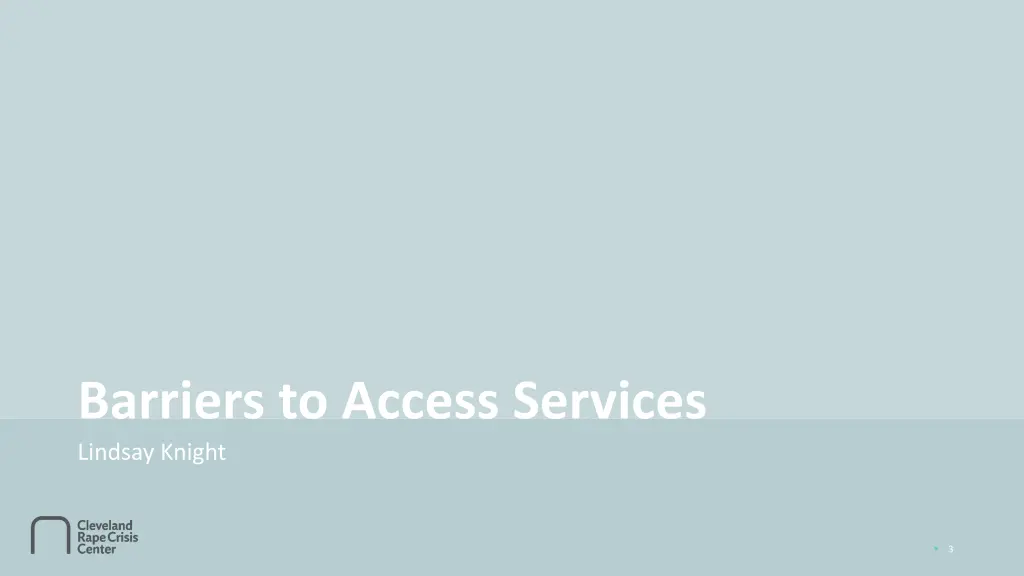 barriers to access services lindsay knight