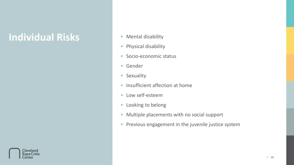 individual risks
