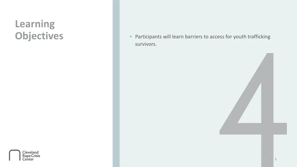 learning objectives