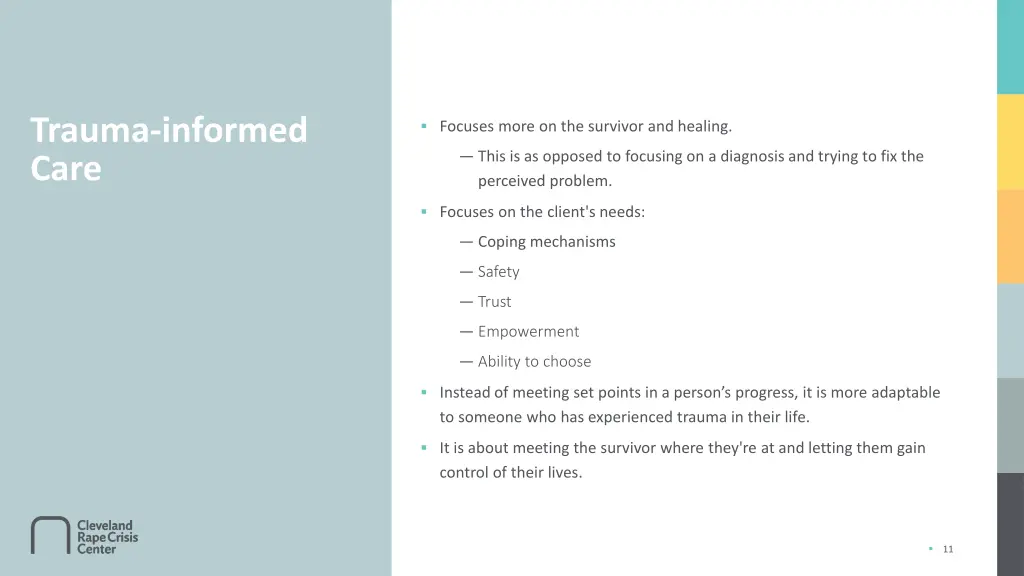 trauma informed care