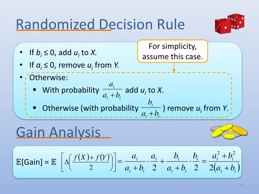 randomized decision rule