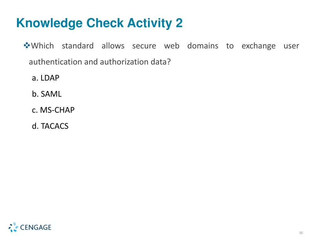 knowledge check activity 2