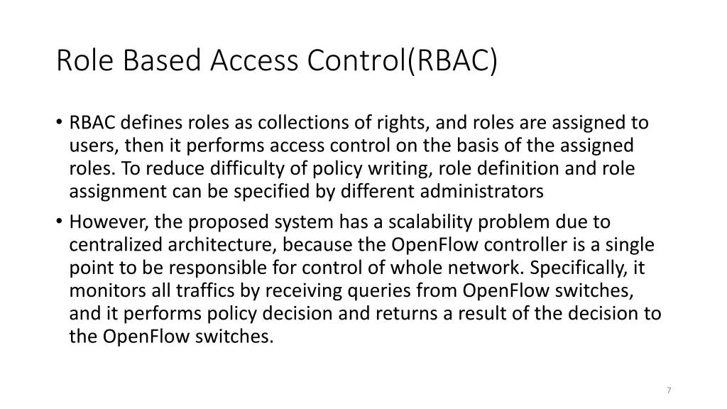 role based access control rbac