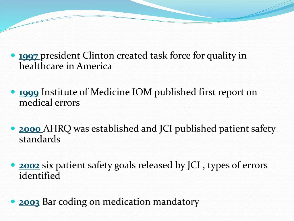 1997 president clinton created task force