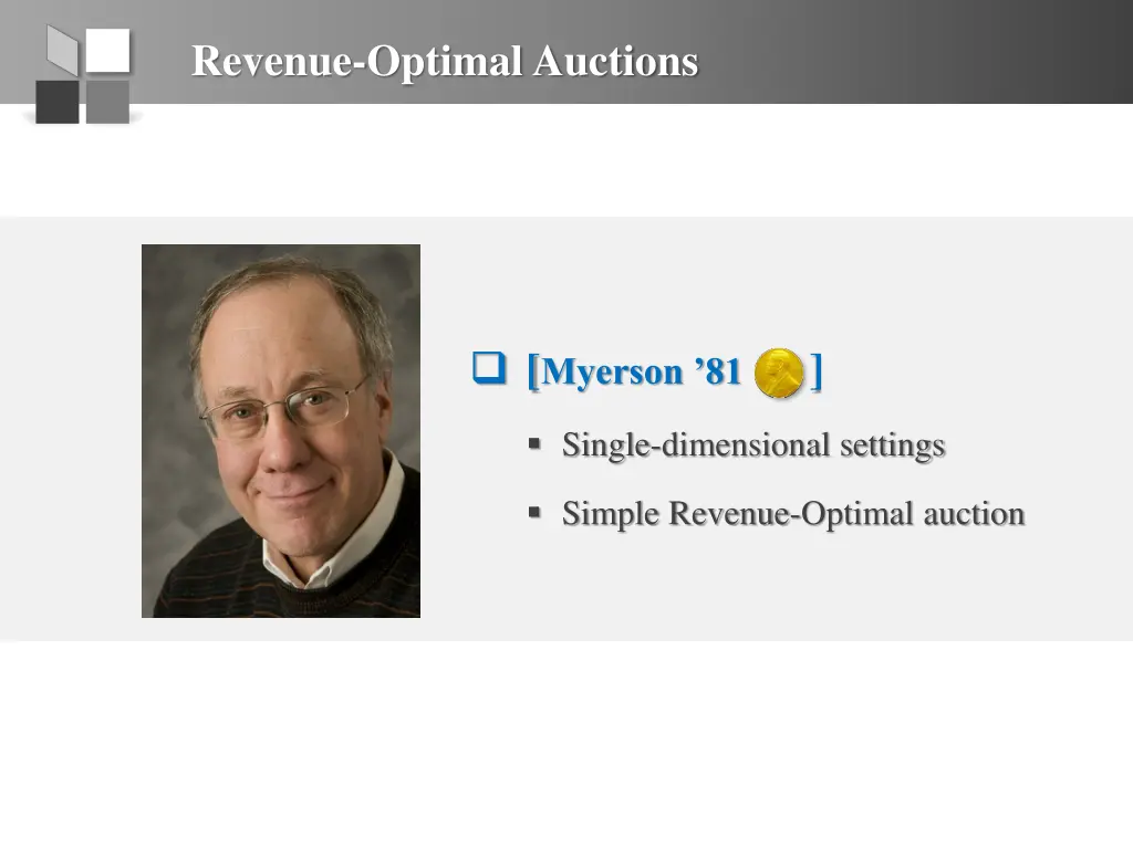 revenue optimal auctions