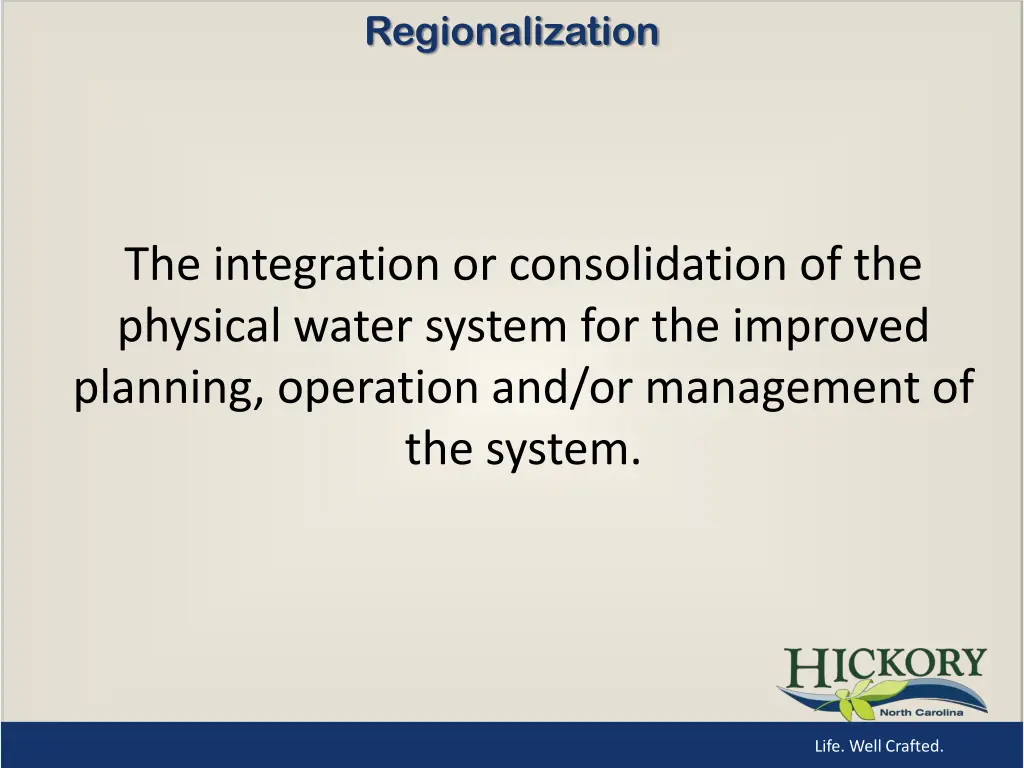 regionalization 2