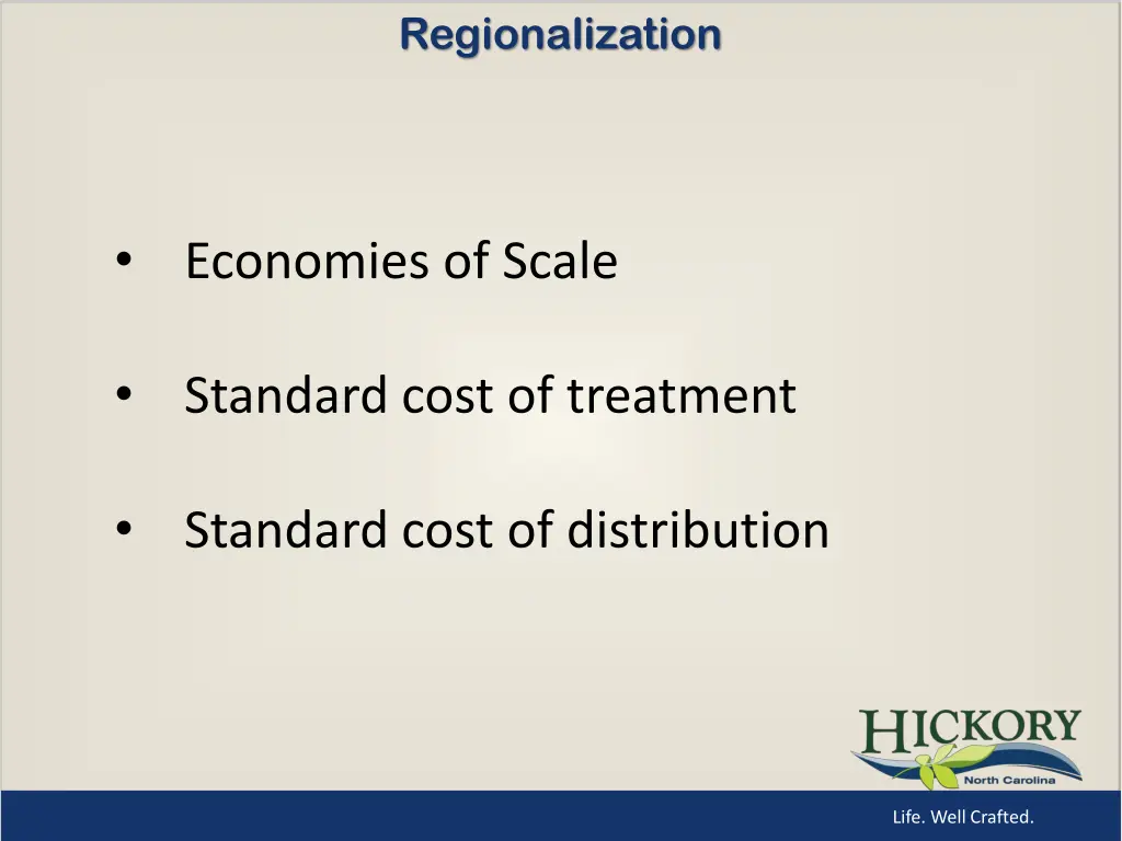 regionalization 3