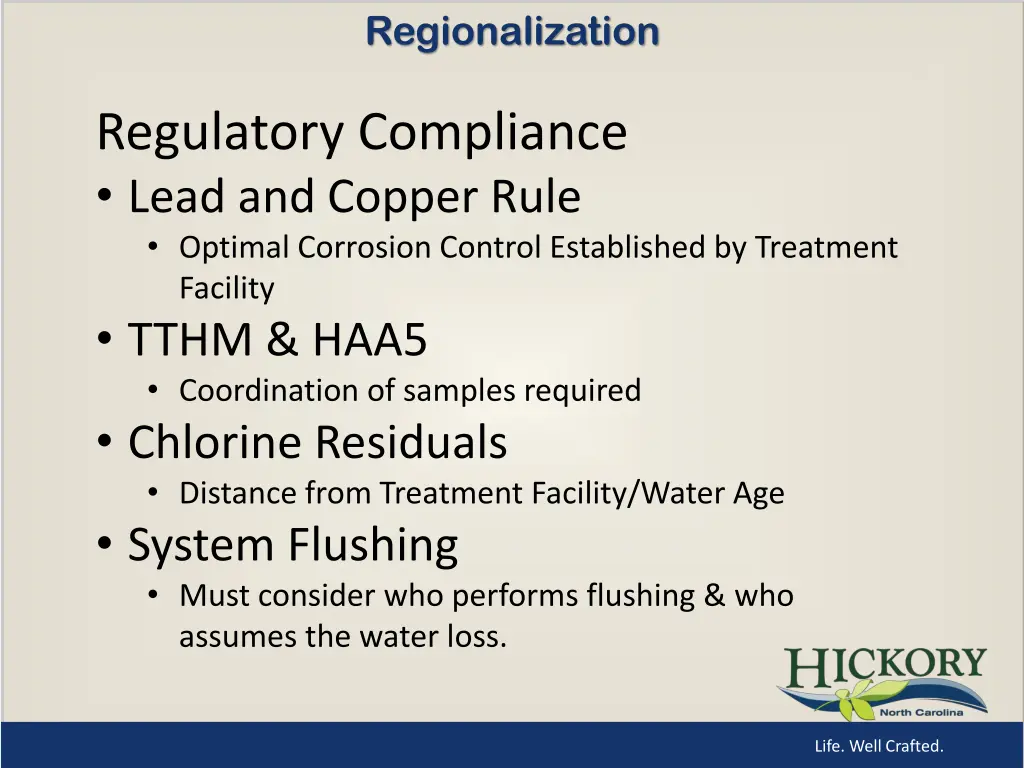 regionalization 7