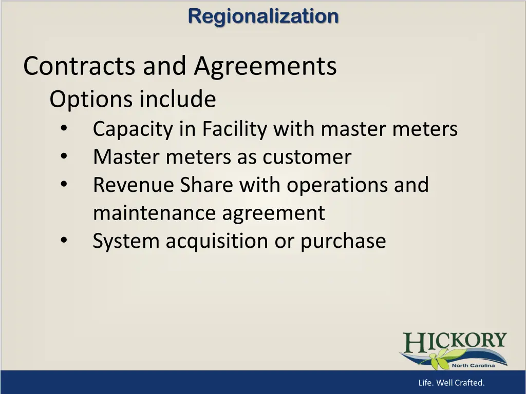regionalization 8