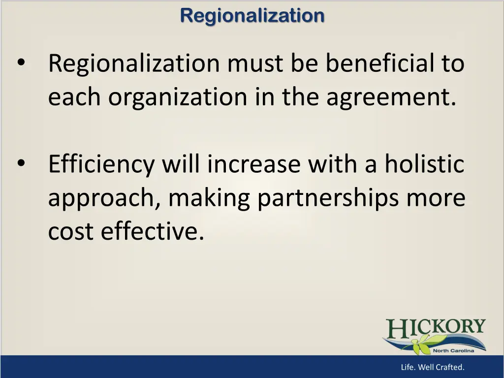 regionalization 9