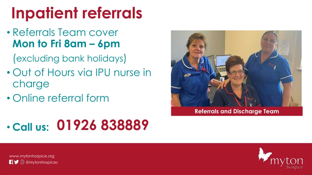 inpatient referrals referrals team cover
