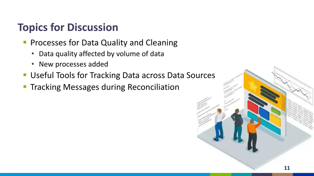 topics for discussion processes for data quality