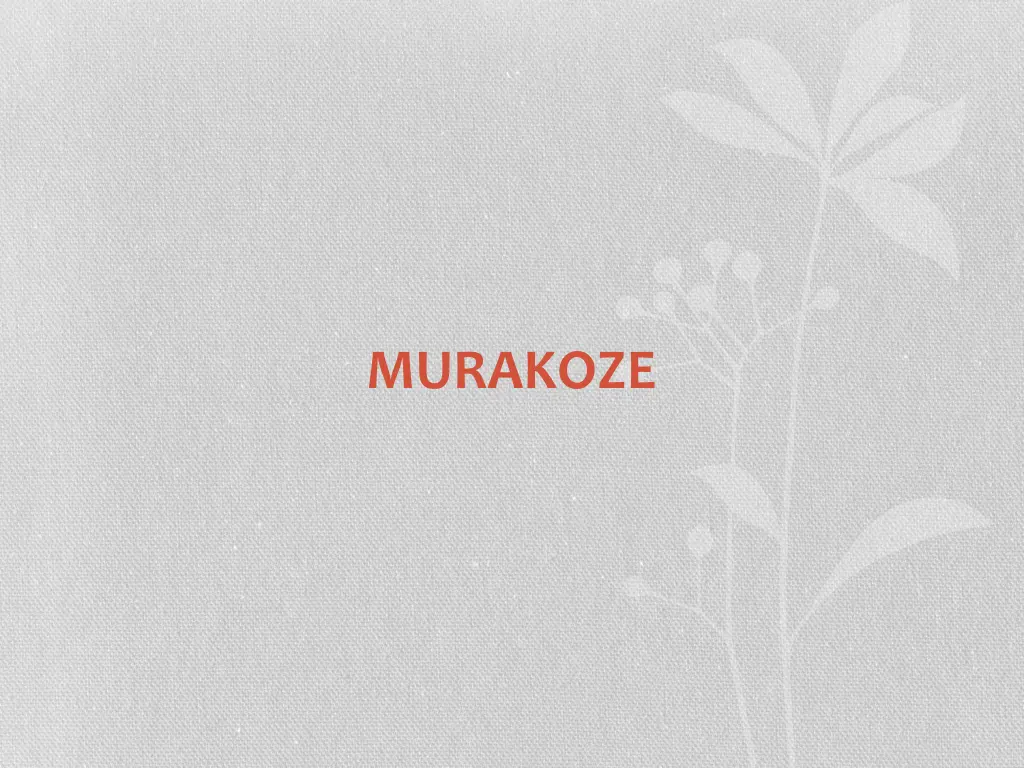 murakoze