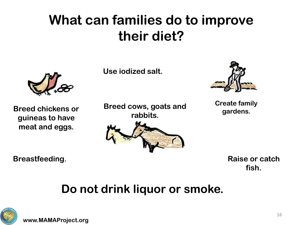 what can families do to improve their diet