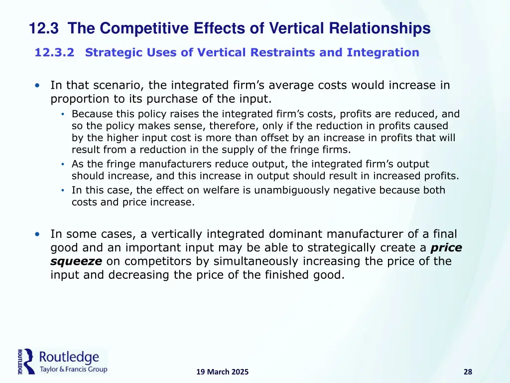 12 3 the competitive effects of vertical 11