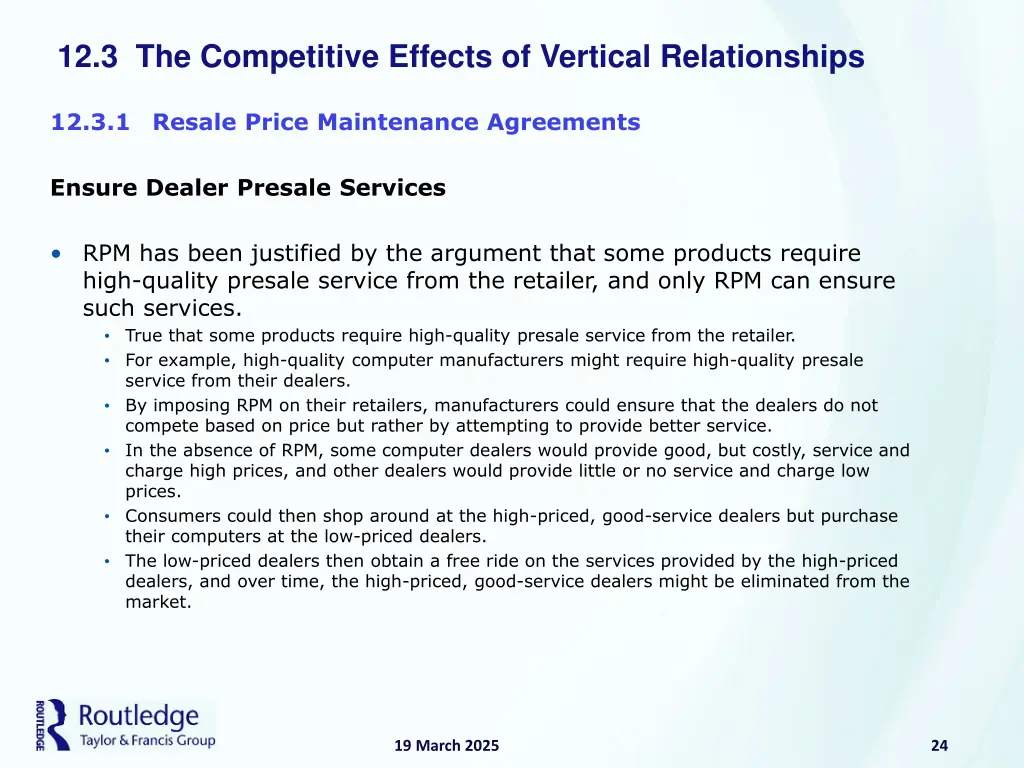 12 3 the competitive effects of vertical 7