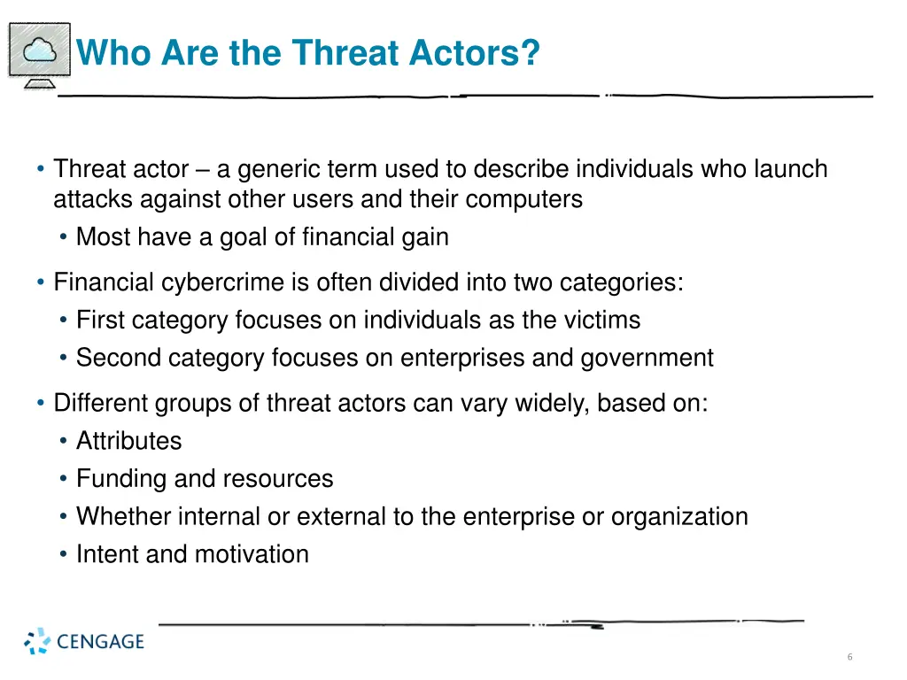 who are the threat actors