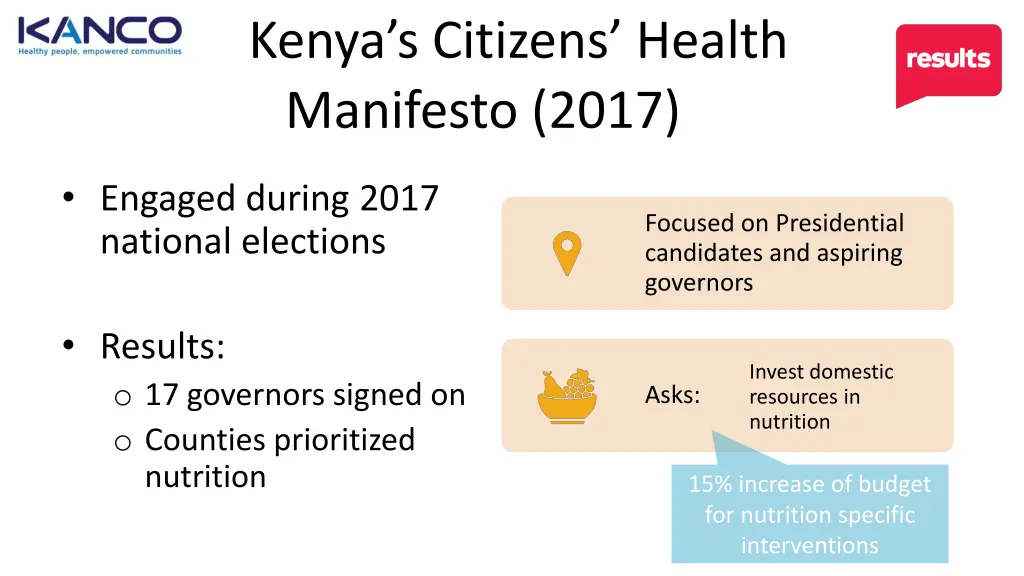 kenya s citizens health manifesto 2017