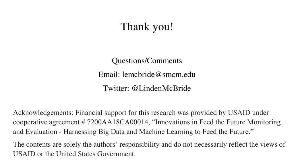 thank you