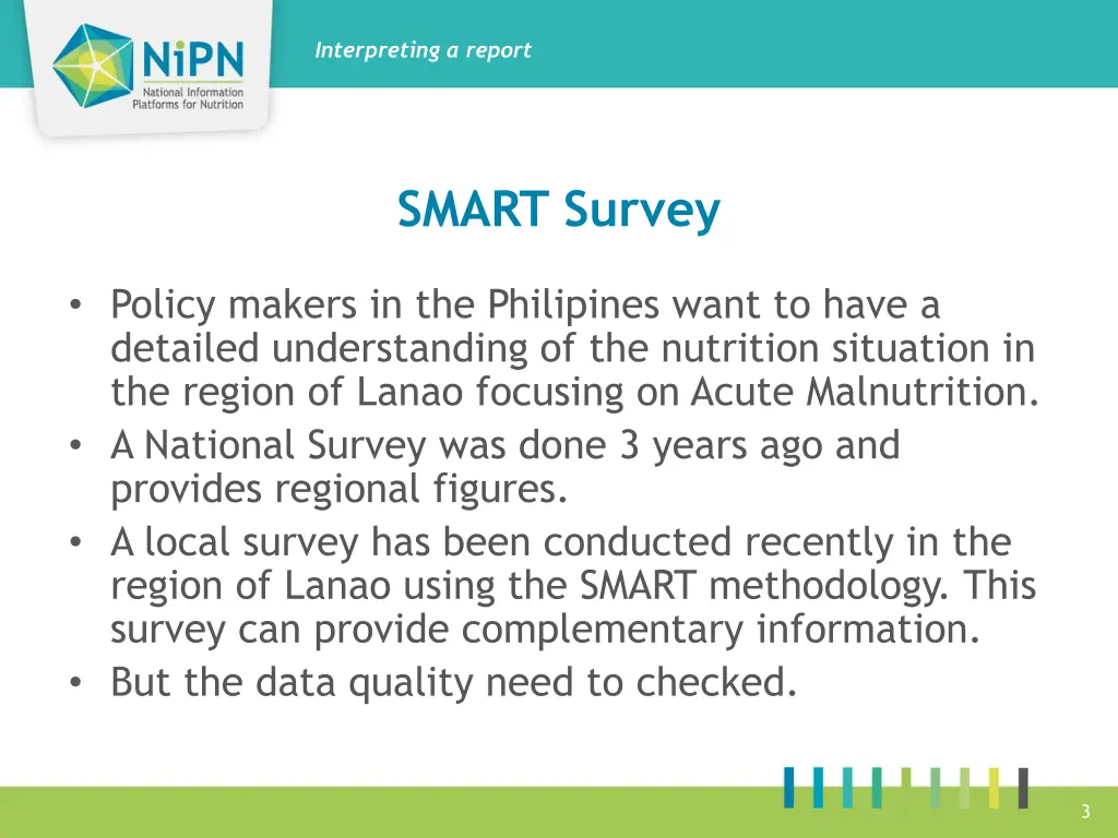 interpreting a report 2