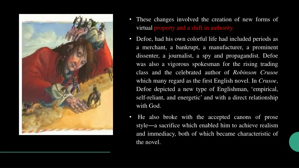 these changes involved the creation of new forms