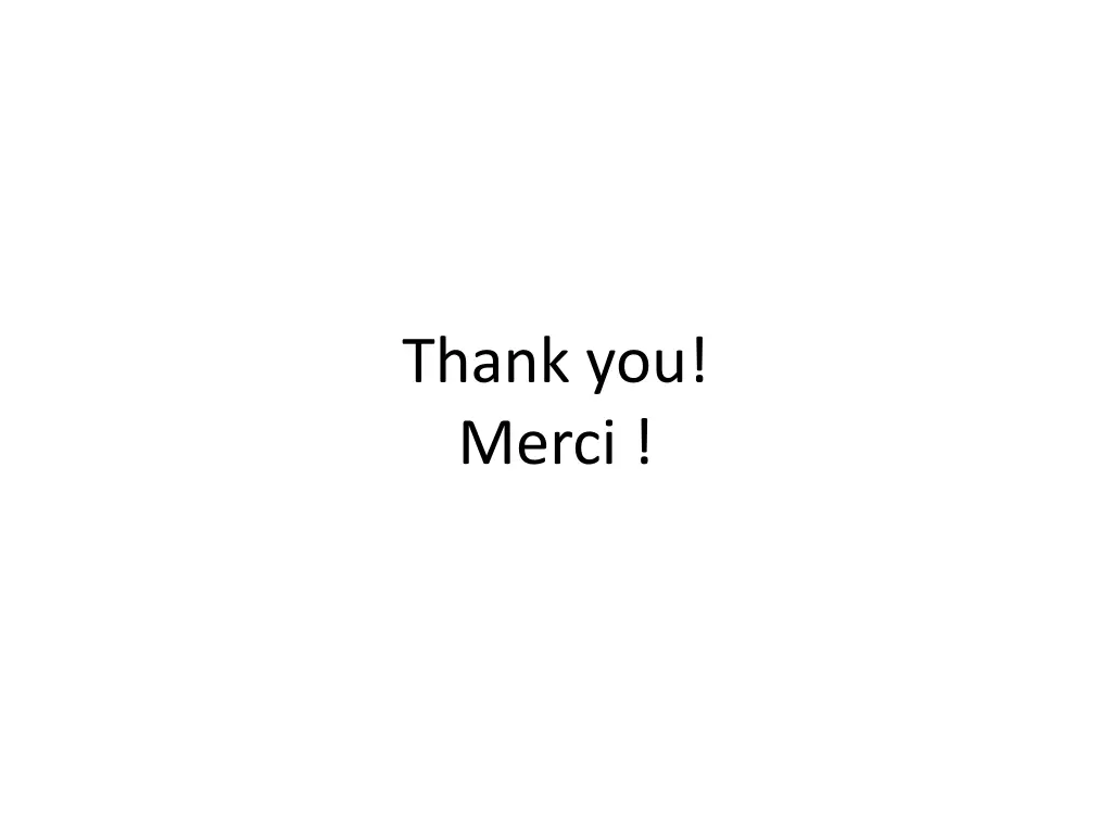 thank you merci
