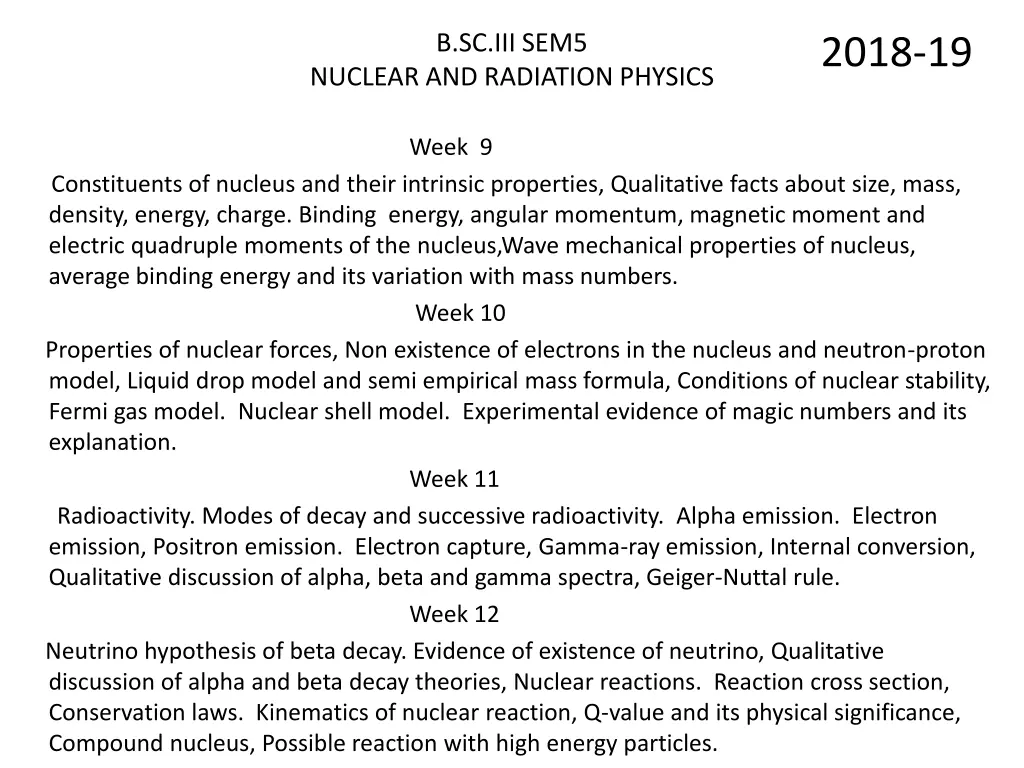 b sc iii sem5