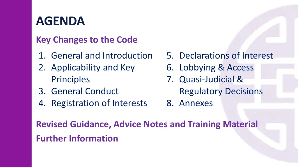 agenda