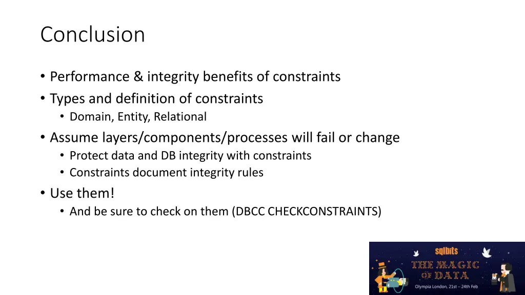 conclusion