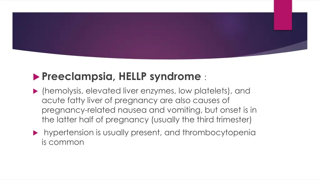 preeclampsia hellp syndrome hemolysis elevated