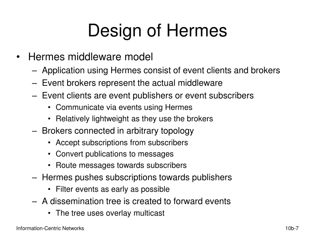 design of hermes