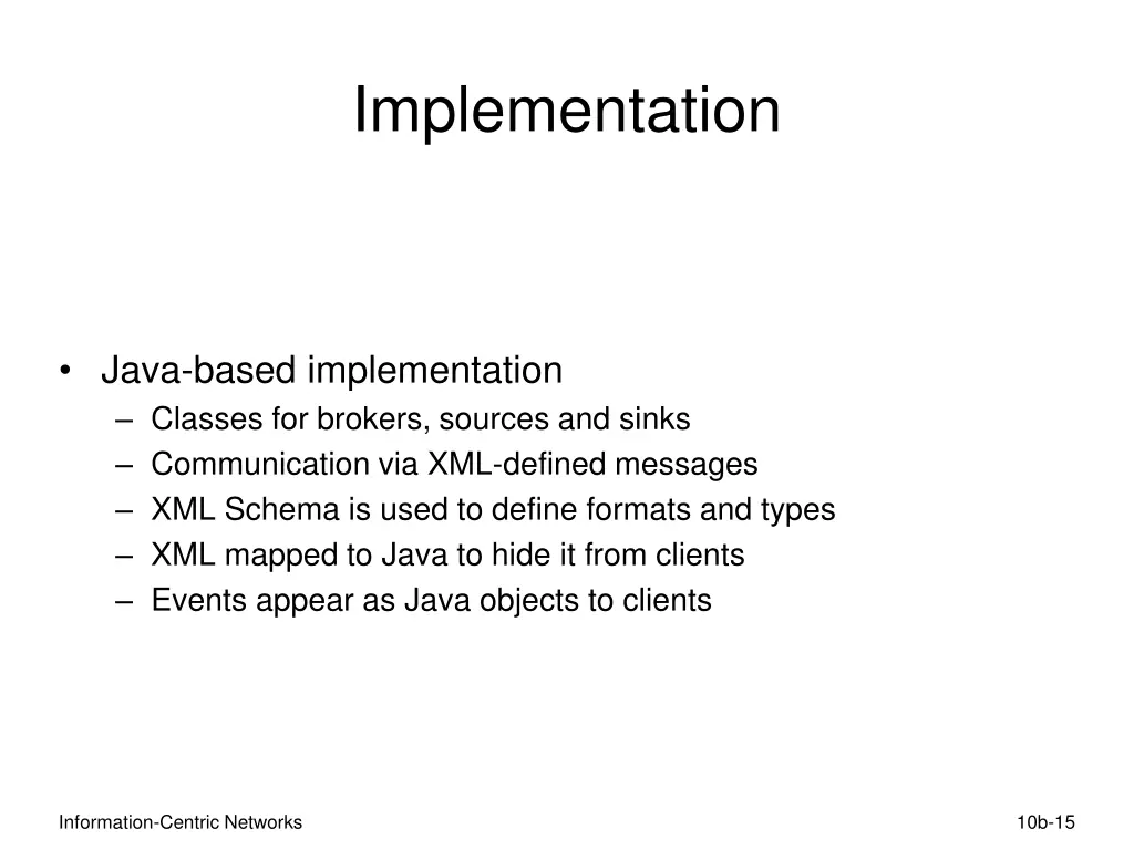implementation