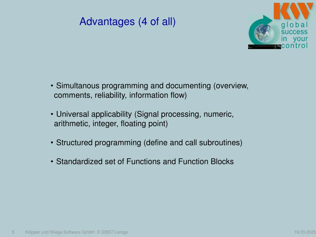 advantages 4 of all