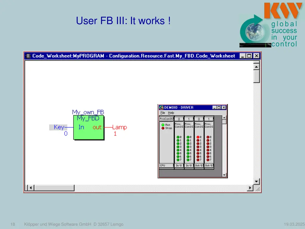 user fb iii it works