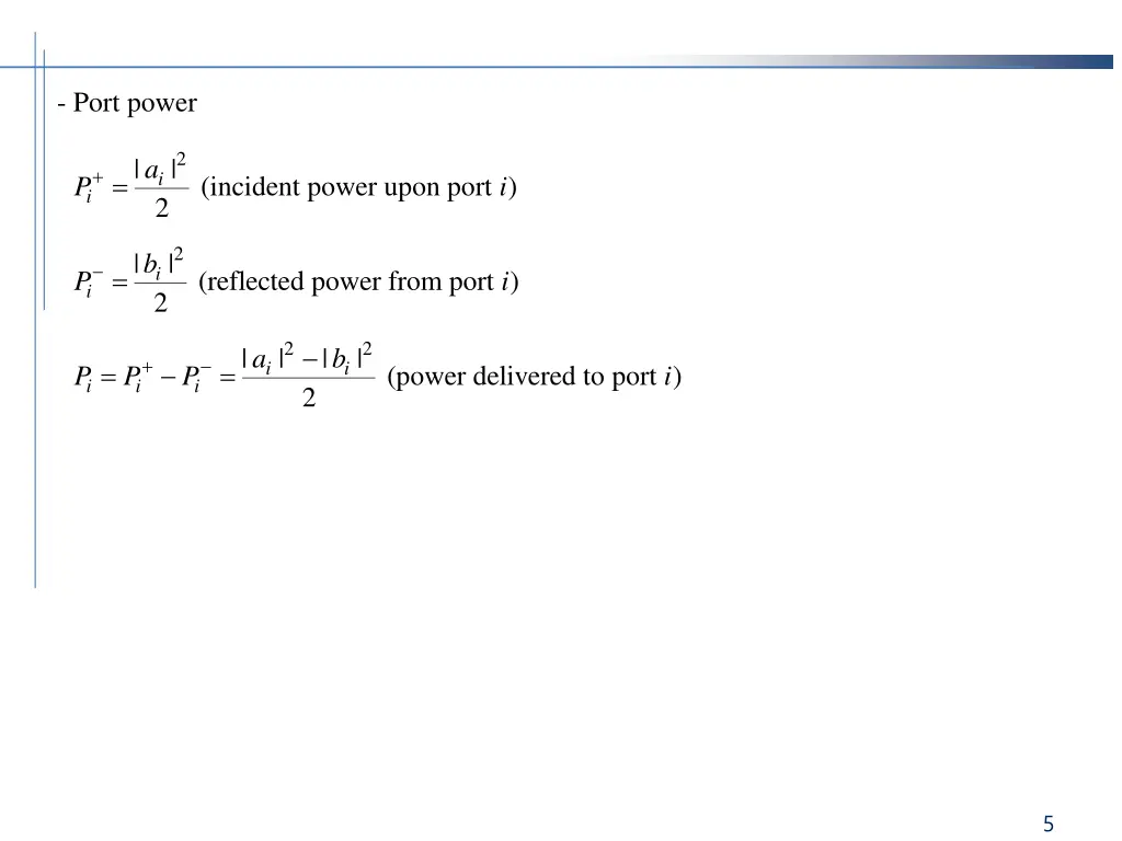 port power