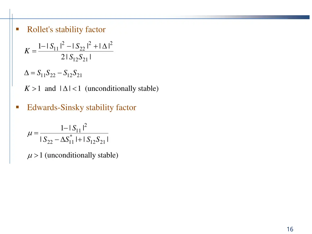 rollet s stability factor
