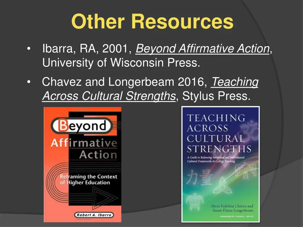 other resources